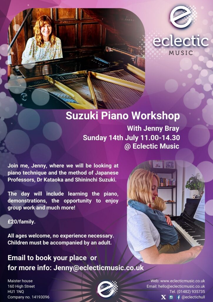 Jenny Bray - Suzuki piano workshop