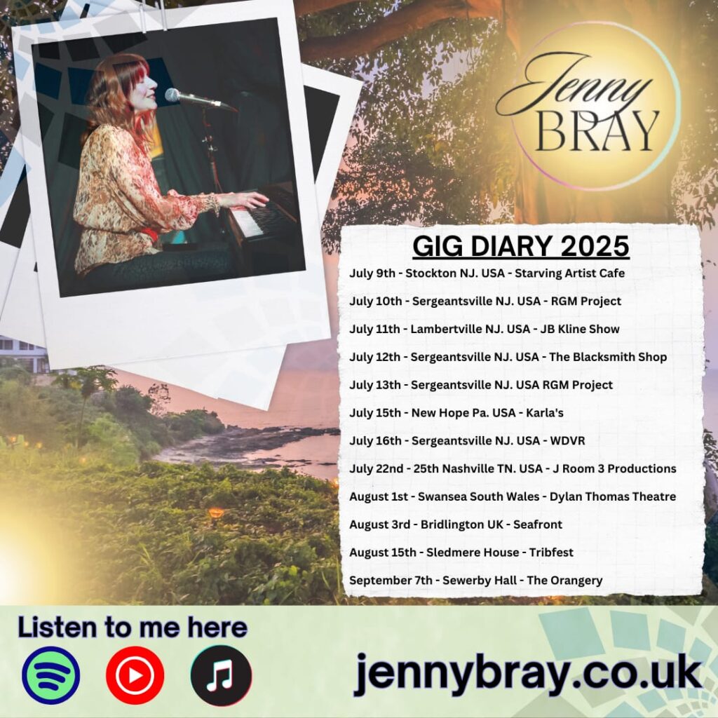 Gig diary 2025